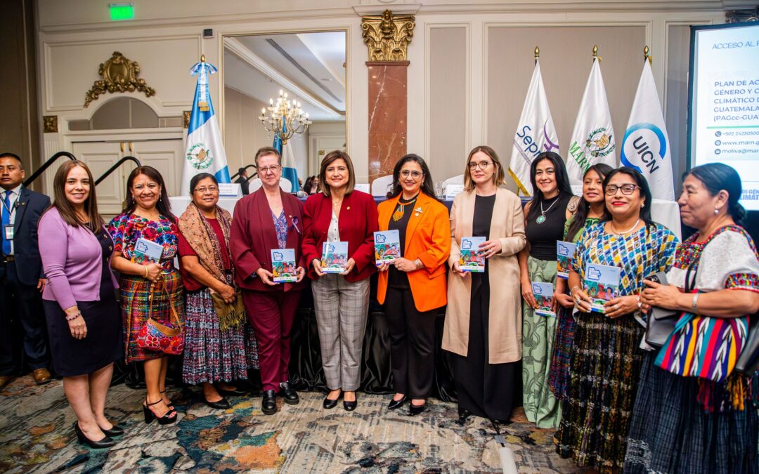 Lanzamiento oficial del Plan Nacional de Acción de Género y Cambio Climático.