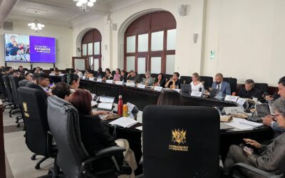 Secretaria Presidencial de la Mujer en funciones participó en reunión de trabajo con la Comisión del Menor y la Familia del Congreso de la República