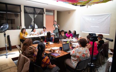 Octava reunión de entrega de segmentos informativos a Organizaciones de Mujeres