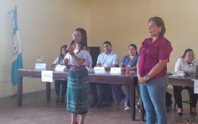 Asamblea de elección de Representantes de Organizaciones de Mujeres ante el CODEDE de Suchitepéquez