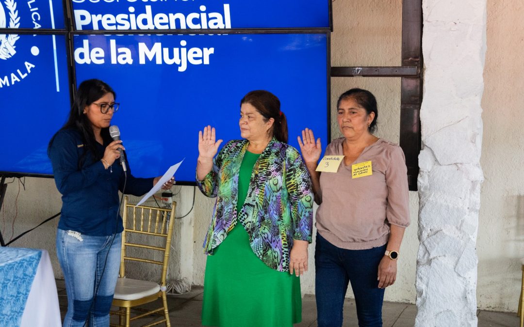 Asamblea de elección de Representantes de Organizaciones de Mujeres ante el CODEDE de Jalapa