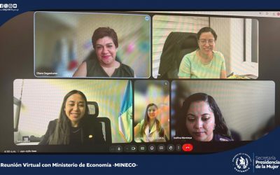Subsecretaria Presidencial de la Mujer, participó en reunión de coordinación y asesoría al Registro de la Propiedad