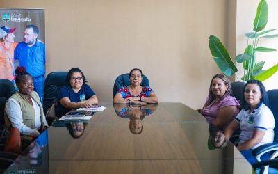 Secretaria Presidencial de la Mujer, sostuvo reunión de trabajo con DMM de los Amates, Izabal