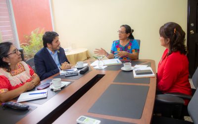 Diálogo entre SEPREM y UNFPA fortalece cooperación por los derechos de todas las mujeres