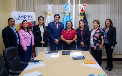 Firma de Memorándum entre SEPREM y UNFPA promoverá políticas públicas con enfoque intercultural y territorial