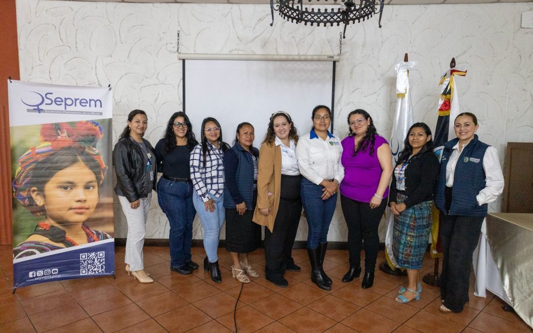 Seprem fortalece coordinación con Direcciones Municipales de la Mujer en el departamento de Guatemala para la prevención de la violencia