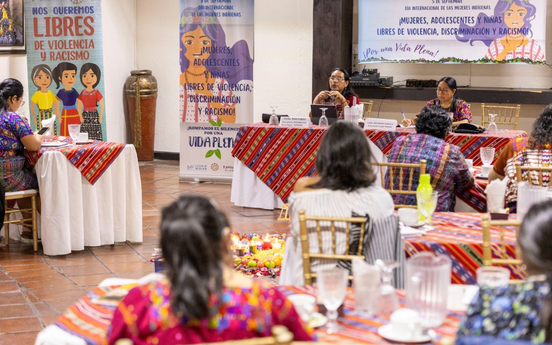 SEPREM reafirma su compromiso con los derechos de las mujeres indígenas en conversatorio organizado por la Asociación IXOQIB’ MIRIAM