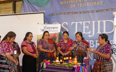 SEPREM reafirma su compromiso con la propiedad intelectual colectiva de las mujeres tejedoras