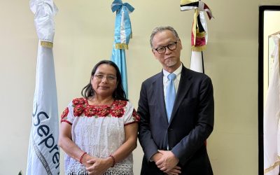 SEPREM y Embajada de Japón impulsan alianzas en favor de las mujeres en Guatemala