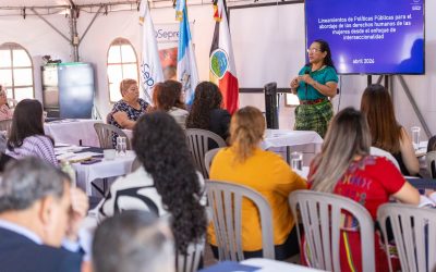 SEPREM presenta lineamientos de política pública con enfoque interseccional para fortalecer derechos de las mujeres