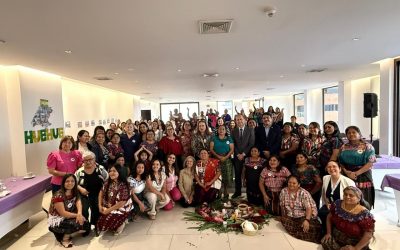 Más de 90 lideresas fortalecen la Agenda de Mujeres, Paz y Seguridad en Guatemala