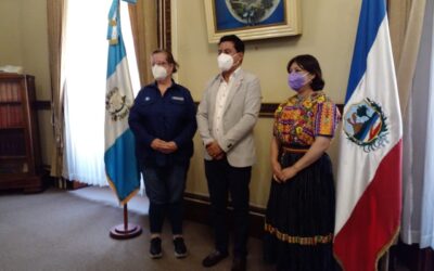 Reunión con el Gobernador de Quetzaltenango