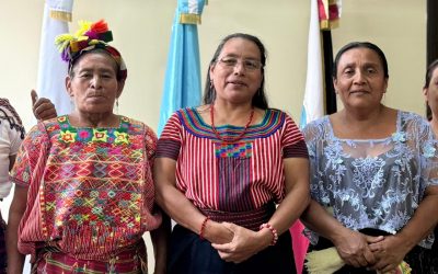 Diálogo y visita de representantes de organizaciones de mujeres de Ixcán, Quiché